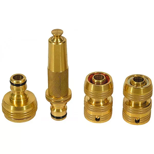 Набор RACO "Profi", Наконечник, адаптер и соединители 1/2"х3/4"х1", латунь, 5 предметов 4246-55058B купить в Когалыме