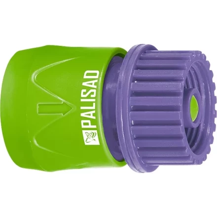 Соединитель пластмассовый быстросъемный, внутренняя резьба  3/4", аквастоп  PALISAD 66170 купить в Когалыме