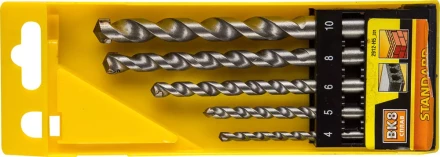 Набор STAYER Сверла "STANDARD" по бетону, 4, 5, 6, 8, 10мм, 5шт 2912-H5_z01 купить в Когалыме