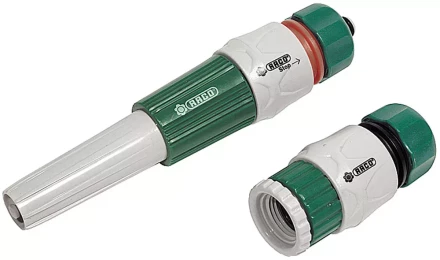 Набор поливочный RACO "Original" Наконечник регулируемый, соединители, адаптер, 1/2" 4255-55/383C купить в Когалыме