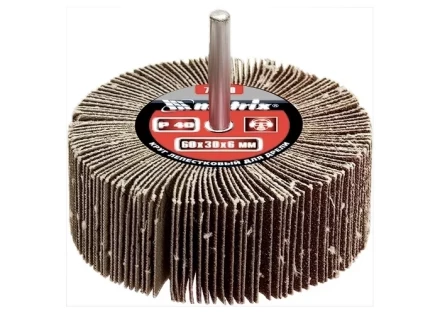 Круг лепестковый для дрели P 60  80 х 40 х 6 мм MATRIX 74152 купить в Когалыме