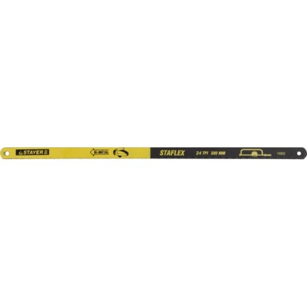 Полотно STAYER &quot;PROFI&quot; &quot;STAYER-FLEX&quot; по металлу, биметаллическое, 24TPI, 300 мм, 50 шт 15932-S50 купить в Когалыме