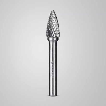 Зубр Твердосплавная борфреза G - парабола с острым углом, 10 х 20 мм (28806-10-20) купить в Когалыме