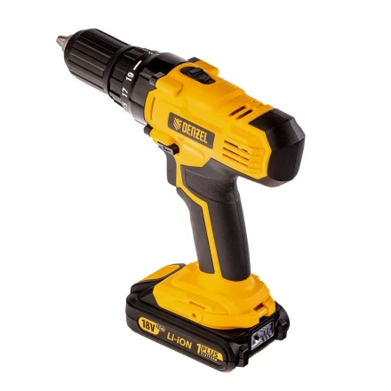 Дрель-шуруповерт аккумуляторная CDL-IB-18-02 Denzel 26113 купить в Когалыме