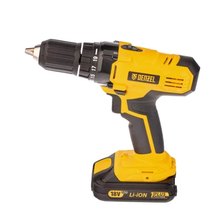 Дрель-шуруповерт аккумуляторная CDL-IB-18-02 Denzel 26113 купить в Когалыме