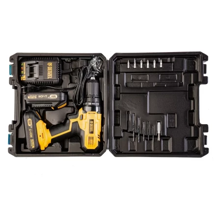 Дрель-шуруповерт аккумуляторная CDL-IB-18-02 Denzel 26113 купить в Когалыме