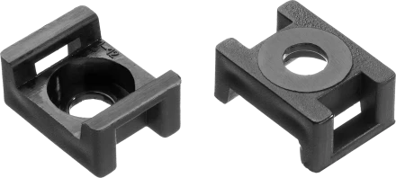 Площадки под хомут-стяжку усиленные ПХС-У черные нейлоновые серия МАСТЕР купить в Когалыме