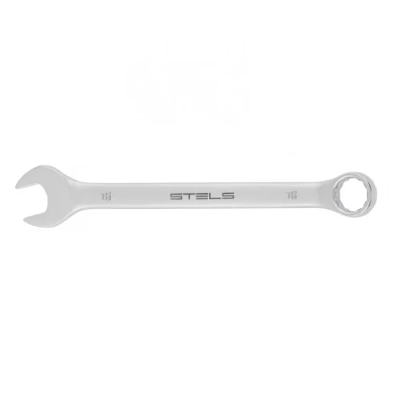 Ключ комбинированный Stels 16 мм матовый хром 15221 купить в Когалыме