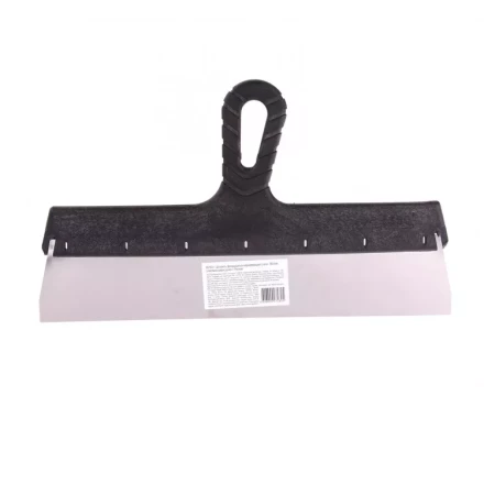 Шпатель фасадный из нержавеющей стали 350 мм пластмассовая ручка 85153 купить в Когалыме