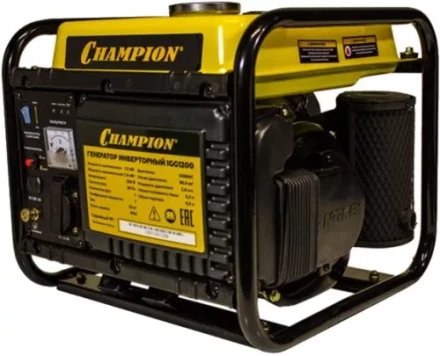 Бензогенератор инверторный CHAMPION IGG1200 купить в Когалыме
