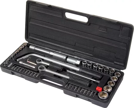 Набор шоферский 54 предм 1/2 и 1/4 в пластиковом Боксе SPARTA 135055 купить в Когалыме