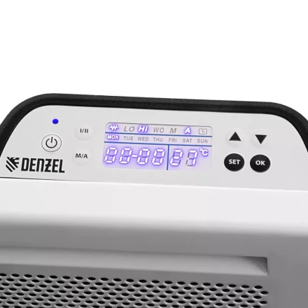 Конвектор гибридный электрический HybridX-2000, ИК нагреватель, цифровой термостат// Denzel 98120 купить в Когалыме