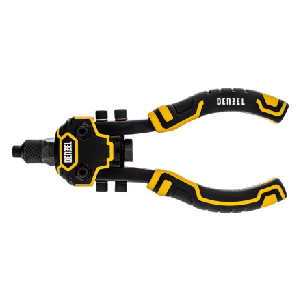 Заклепочник двуручный, заклепки 2,4-3,2-4,0-4,8-6,4 мм Denzel 40500 купить в Когалыме