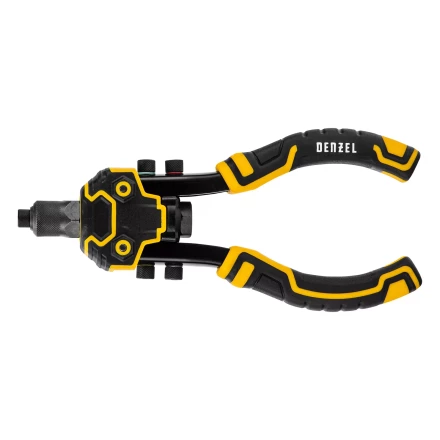 Заклепочник двуручный, заклепки 2,4-3,2-4,0-4,8-6,4 мм Denzel 40500 купить в Когалыме