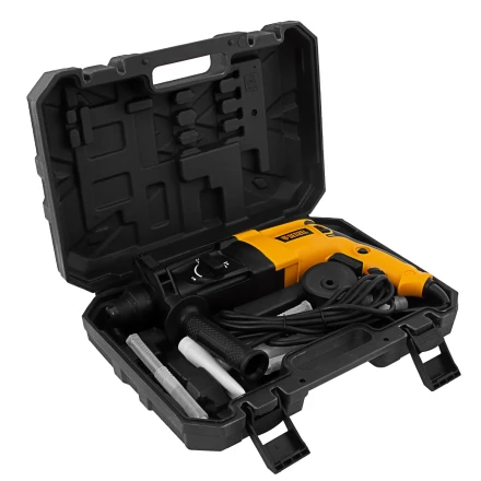 Перфоратор электрический RHH-800-26  SDS-plus 800 Вт 3 Дж  3 плюс 1 режим Denzel 26607 купить в Когалыме