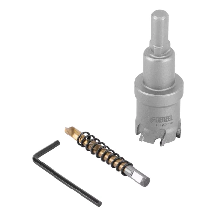 Коронка по металлу твердосплавная, 27 мм Denzel 724007 купить в Когалыме