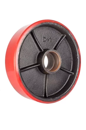 Колесо полиуретановое 200х50 мм без подшипника для тележек гидравлических BF/WB/RHP 1001014 купить в Когалыме