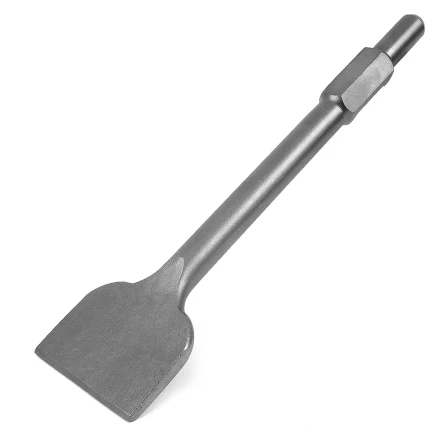 Зубило широкое MESSER 100х395х30 для отбойного молотка, 100мм, НЕХ-30 купить в Когалыме