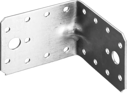 Крепежный угол ЗУБР "МАСТЕР" усиленный, 55х70х70мм, 1шт 310116-55-070 купить в Когалыме