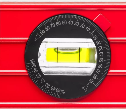 Уровень коробчатый усиленный MIRAX, фрезерованная поверхность, утолщенный профиль, 3 противоударных ампулы (1 поворотная на 360 град), с ручками, 60 см 34603-060 купить в Когалыме