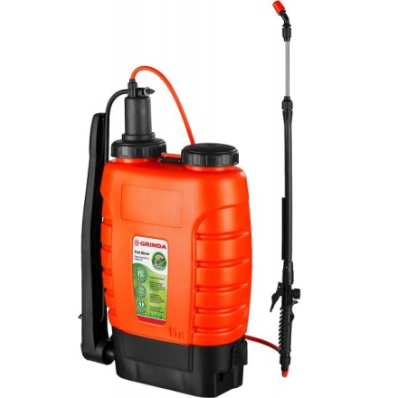 Опрыскиватель садовый GRINDA &quot;Fine Spray&quot;, ранцевый, телескопический удлинитель, 15л 425216 купить в Когалыме