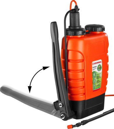 Опрыскиватель садовый GRINDA &quot;Fine Spray&quot;, ранцевый, телескопический удлинитель, 15л 425216 купить в Когалыме