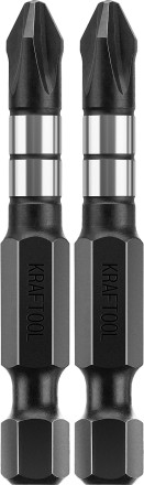 Биты для ударных шуруповертов KRAFTOOL Impact Pro PH 26191-2-50-S2 купить в Когалыме