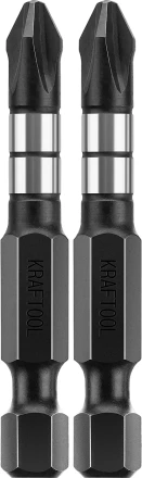 Биты для ударных шуруповертов KRAFTOOL Impact Pro PH 26191-2-50-S2 купить в Когалыме