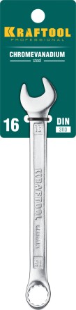 Ключи комбинированные KRAFTOOL, Cr-V, DIN 3113 27079-16 купить в Когалыме