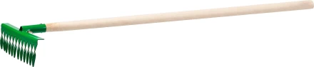 Грабли РОСТОК садовые с черенком, 12 витых зубцов 421900-12 купить в Когалыме