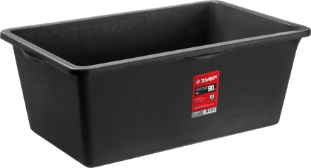 Кювета ЗУБР "ЭКСПЕРТ" строительная пластмассовая, 48x78x29см(ШхДхГ), 90л 06097-90_z03 купить в Когалыме