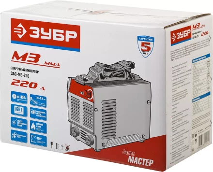 Сварочный инвертор ММА ЗАС-М3-220 серия МАСТЕР купить в Когалыме