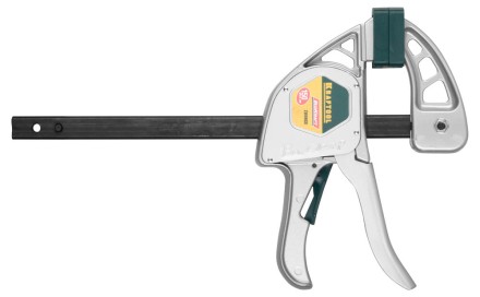 Струбцина &quot;EcoKraft&quot; ручная пистолетная, KRAFTOOL 32228-15, металлический корпус, 150/350мм, 200кгс 32228-15 купить в Когалыме