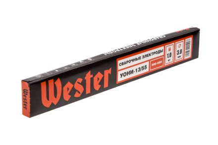 Электроды для сварки WESTER УОНИ-13/55, 3.0 мм, 1 кг купить в Когалыме