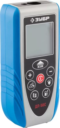 Дальномер ЗУБР "ЭКСПЕРТ" лазерный "ДЛ-50 C", точность 1.5мм, дальность 50м, класс защиты IP54 34933_z01 купить в Когалыме