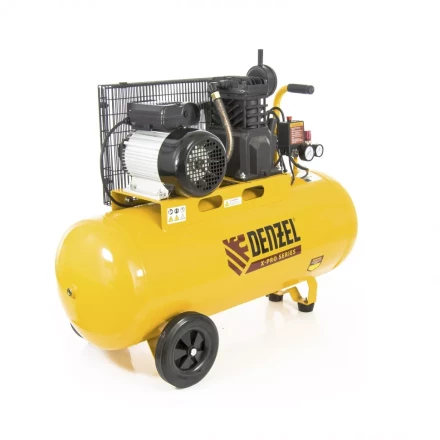 Компрессор масляный поршневой ременной  DENZEL PC 2/100-400 Х-PRO 58074 купить в Когалыме