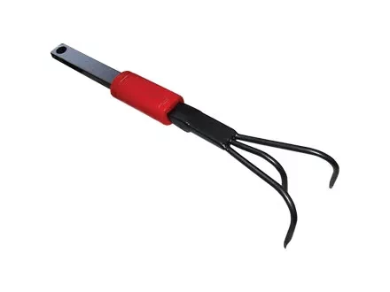 Рыхлитель 3-зубый усиленный с телескопической рукояткой р/ч 100 мм длина инструмента 1010-1320 мм/ 63038 купить в Когалыме