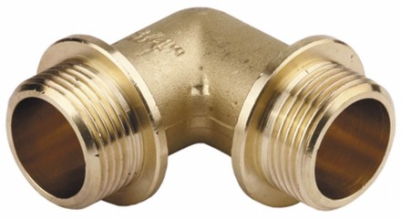 Уголок GENERAL FITTINGS с упором, латунь, ш/ш, 3/4&quot; 51074-S/S-3/4 купить в Когалыме