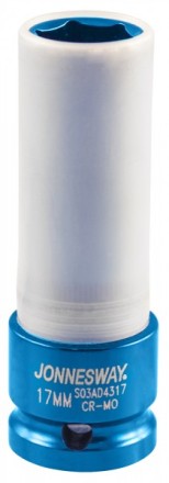 Головка ударная шестигранная 1/2&quot; М17 для л/с дисков  S03АD4317 Jonnesway 99427 купить в Когалыме