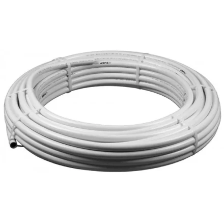 Труба металлопластиковая ЗУБР, 26мм, толщ. стенки 3мм, мет. слоя 0,3мм, макс. давл/10атм при т-ре 95 град, 50 м 51455-26-50 купить в Когалыме