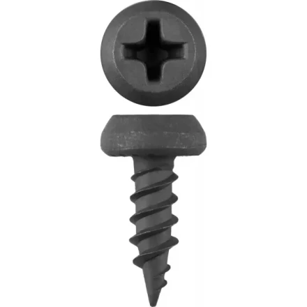 Саморезы ЗУБР "МАСТЕР" фосфатированные, для крепления лист. металла до 0.9 мм, полуцилиндр. головка, 3.5x11мм, 55шт 300116-35-11 купить в Когалыме