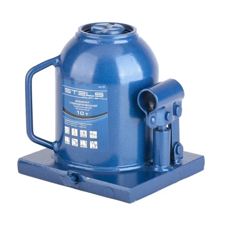 Домкрат гидравлический бутылочный телескопический 10 т h подъема 170–430 мм  STELS 51119 купить в Когалыме