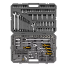 Набор инструментов Denzel 15807, 1/2", 1/4", 3/8", CrV, S2, пластиковый кейс, 216 предметов купить в Когалыме