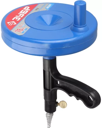 Трос ЗУБР "ЭКСПЕРТ" сантехнический в пластиковом корпусе длина 7,6 м, диаметр 6 мм 51907-08 купить в Когалыме