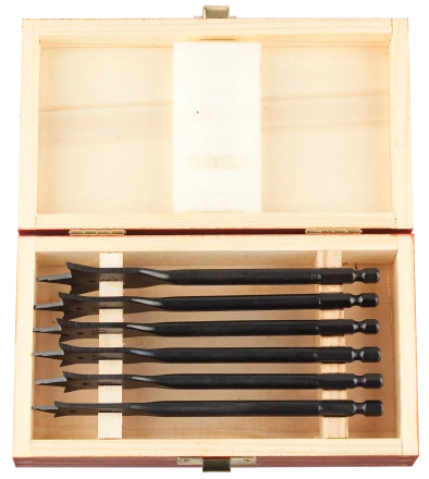 Наборы сверл перовых с резьбовым острием серия ЭКСПЕРТ купить в Когалыме