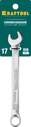 Ключи комбинированные KRAFTOOL, Cr-V, DIN 3113 27079-17 купить в Когалыме