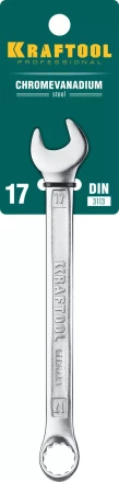 Ключи комбинированные KRAFTOOL, Cr-V, DIN 3113 27079-17 купить в Когалыме