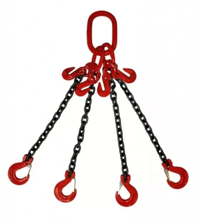 Строп цепной TOR 4СЦ г/п 2,36 т 2,0 м с укорачивающими крюками 1014445 купить в Когалыме