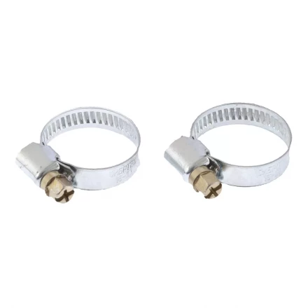 Хомуты металлические 8-12мм 2 шт ширина 9 мм СИБРТЕХ 47654 купить в Когалыме