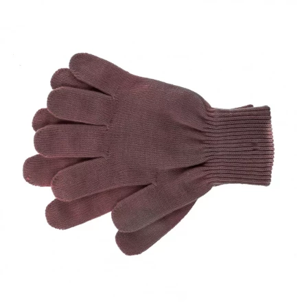Перчатки трикотажные акрил коралл двойная манжета Россия Сибртех 68678 купить в Когалыме